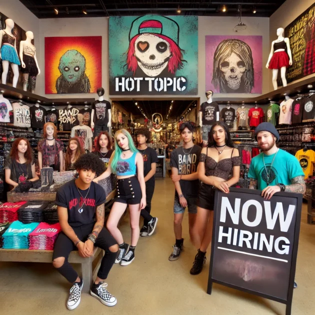 hot topic application for a job