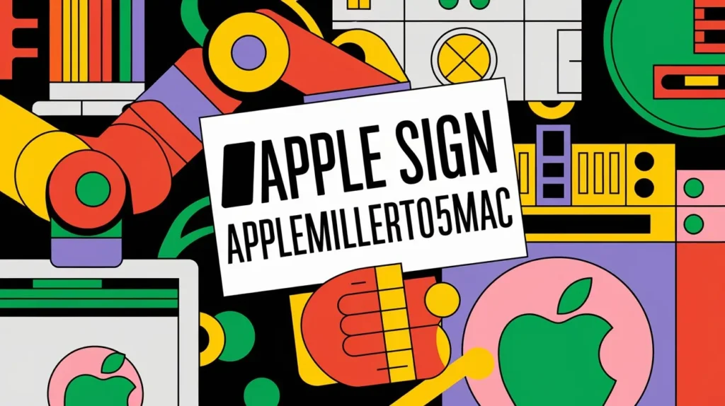 Apple Sign AppleMiller9to5Mac