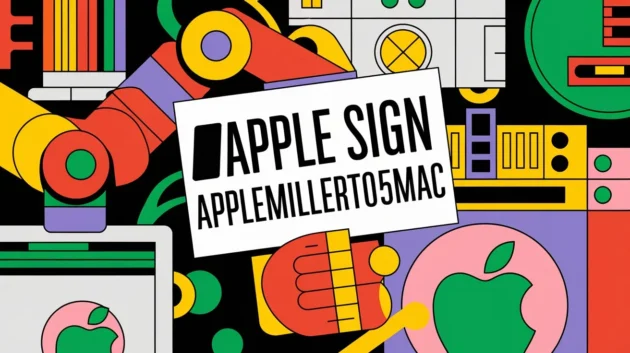 Apple Sign AppleMiller9to5Mac